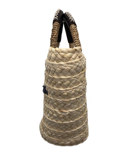 DEAN&DELUCA（ディーンアンドデルーカ）DEAN&DELUCA (ディーンアンドデルーカ) BEAMS COUTURE (ビームス クチュール) 保冷カゴバッグ 小サイズ ベージュの古着・服飾アイテム