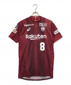 asicsアシックス）の古着「ゲームシャツ」｜レッド