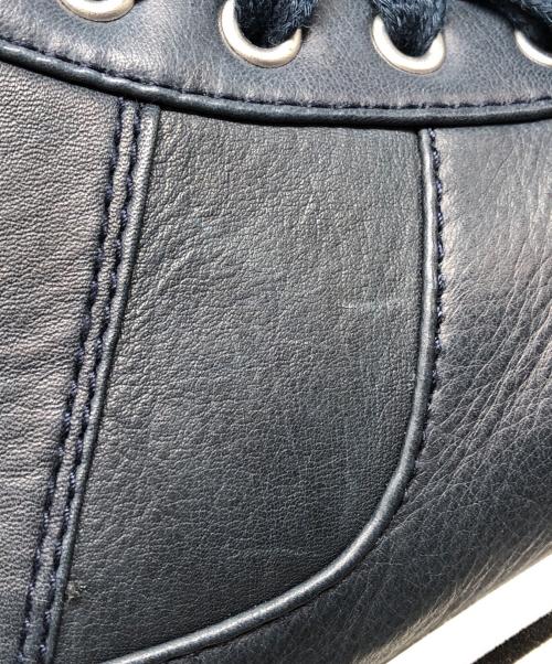 DIESEL（ディーゼル）DIESEL (ディーゼル) サイドジップハイカットスニーカー ネイビー サイズ:28.5の古着・服飾アイテム