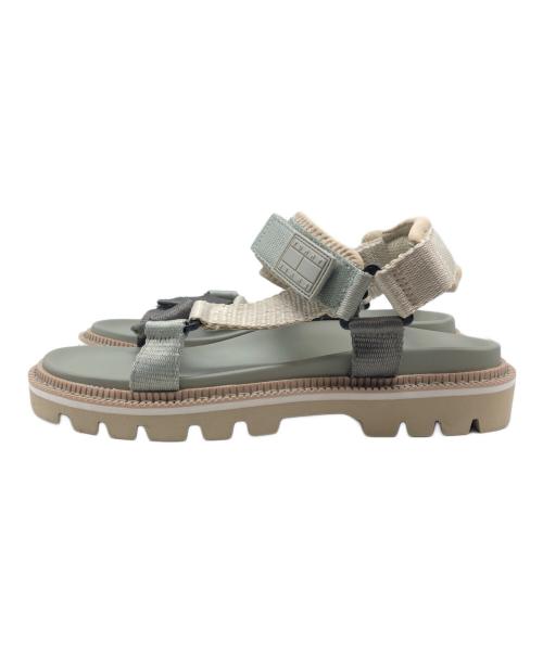 tommy jeans（トミージーンズ）tommy jeans (トミージーンズ) SANDALS - FADED WILLOW/サンダル ベージュ サイズ:26.5の古着・服飾アイテム