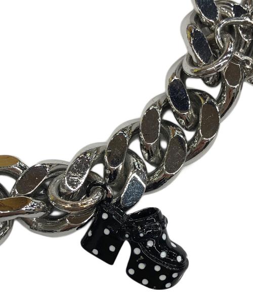 MARC JACOBS（マークジェイコブス）MARC JACOBS (マークジェイコブス) ミニアイコンチェーンブレスレット シルバーの古着・服飾アイテム