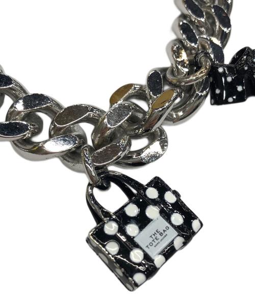 MARC JACOBS（マークジェイコブス）MARC JACOBS (マークジェイコブス) ミニアイコンチェーンブレスレット シルバーの古着・服飾アイテム