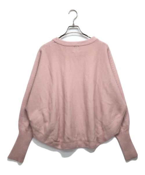 Spick and Span（スピック＆スパン）Spick and Span (スピックアンドスパン) バルキーヤーンドルマンロングリブニット ピンク サイズ:FREEの古着・服飾アイテム