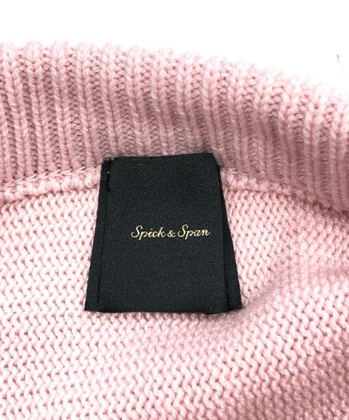 Spick and Span（スピック＆スパン）Spick and Span (スピックアンドスパン) バルキーヤーンドルマンロングリブニット ピンク サイズ:FREEの古着・服飾アイテム