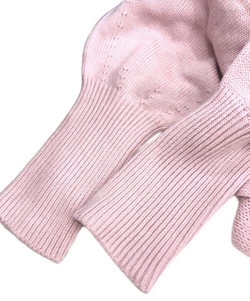 Spick and Span（スピック＆スパン）Spick and Span (スピックアンドスパン) バルキーヤーンドルマンロングリブニット ピンク サイズ:FREEの古着・服飾アイテム
