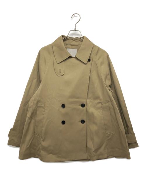 UNFILO（アンフィーロ）UNFILO (アンフィーロ) ショートトレンチコート キャメル サイズ:M 未使用品の古着・服飾アイテム