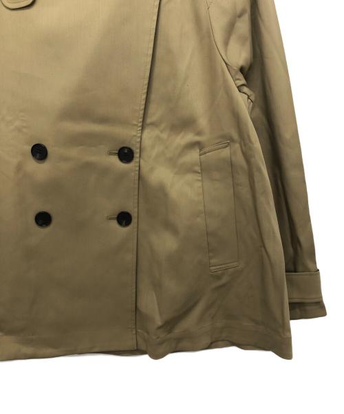 UNFILO（アンフィーロ）UNFILO (アンフィーロ) ショートトレンチコート キャメル サイズ:M 未使用品の古着・服飾アイテム