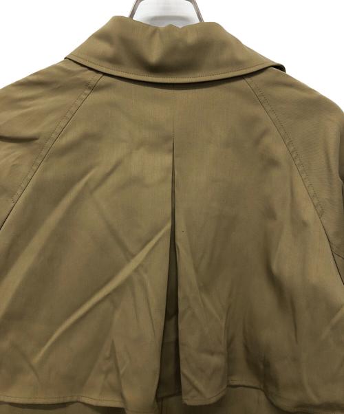 UNFILO（アンフィーロ）UNFILO (アンフィーロ) ショートトレンチコート キャメル サイズ:M 未使用品の古着・服飾アイテム