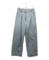 TICCA（ティッカ）の古着「ライトデニムタックワイドパンツ」｜インディゴ