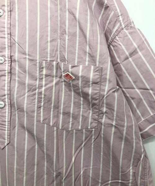 DANTON（ダントン）DANTON (ダントン) ストライプシャツワンピース グレー サイズ:36の古着・服飾アイテム