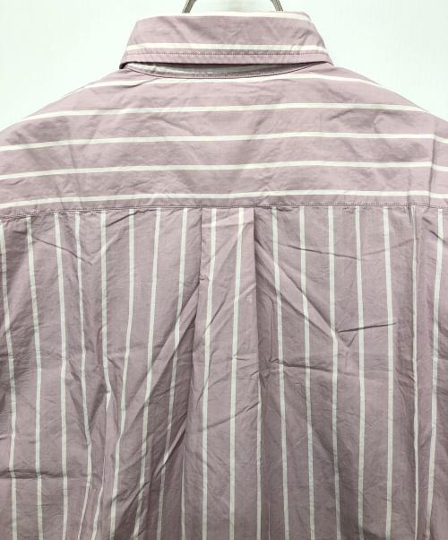 DANTON（ダントン）DANTON (ダントン) ストライプシャツワンピース グレー サイズ:36の古着・服飾アイテム