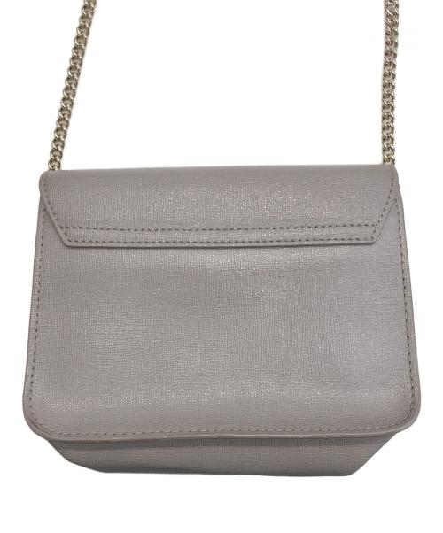 FURLA（フルラ）FURLA (フルラ) メトロポリス チェーンショルダーバッグ ベージュの古着・服飾アイテム