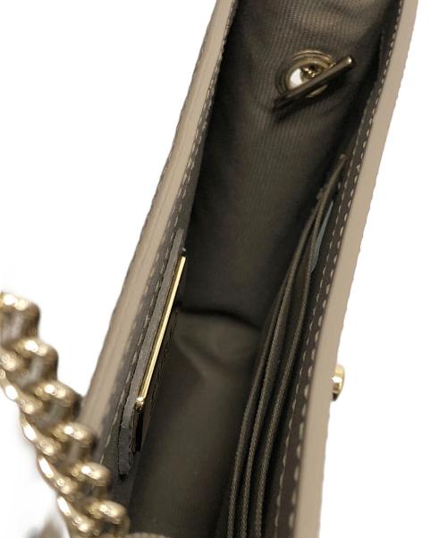 FURLA（フルラ）FURLA (フルラ) メトロポリス チェーンショルダーバッグ ベージュの古着・服飾アイテム