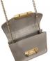 中古・古着 FURLA (フルラ) メトロポリス チェーンショルダーバッグ ベージュ：6000円