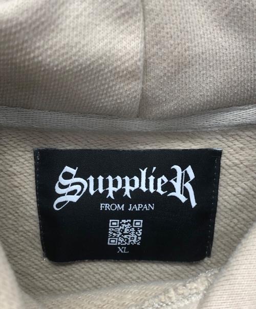 SUPPLIER（サプライヤー）SUPPLIER (サプライヤー) ラインストーンパーカー ベージュ サイズ:XLの古着・服飾アイテム