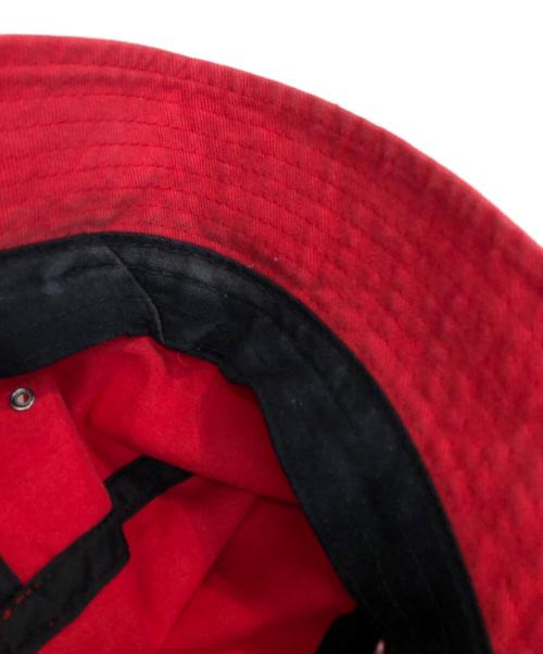 peace minus one（ピースマイナスワン）peace minus one (ピースマイナスワン) バケットハット レッドの古着・服飾アイテム