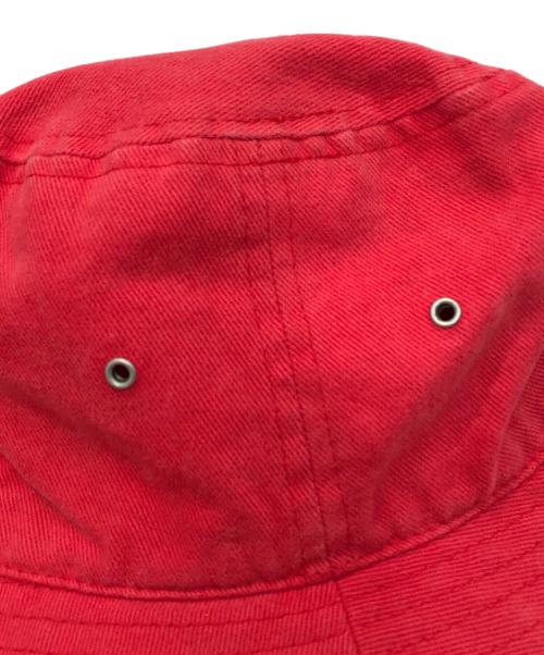 peace minus one（ピースマイナスワン）peace minus one (ピースマイナスワン) バケットハット レッドの古着・服飾アイテム