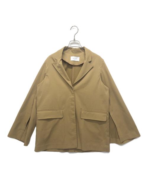 ETRE TOKYO（エトレトウキョウ）ETRE TOKYO (エトレトウキョウ) スリットスリーブジャケット ブラウン サイズ:Sの古着・服飾アイテム