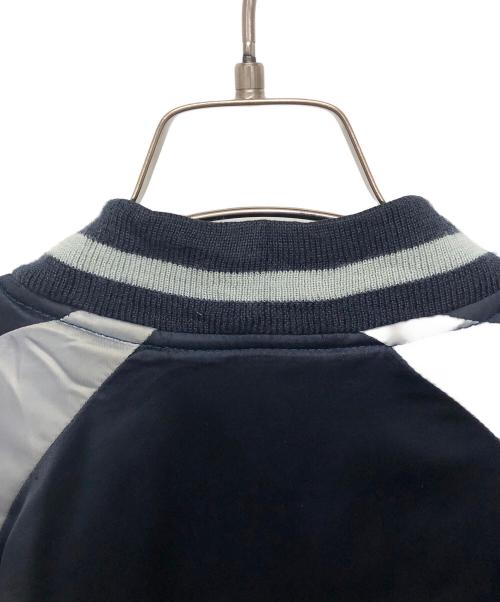 EXPRESS（エクスプレス）EXPRESS (エクスプレス) 鷹刺繍スカジャン ネイビー サイズ:Mの古着・服飾アイテム