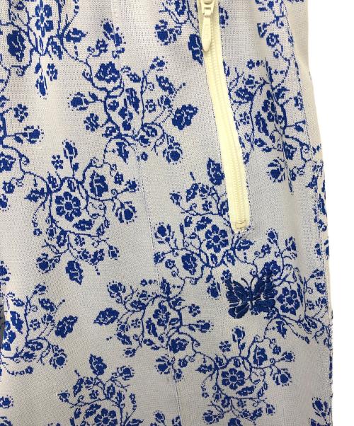 Needles（ニードルズ）Needles (ニードルズ) STUDIOUS (ステュディオス) 別注総柄トラックパンツ ブルー サイズ:XSの古着・服飾アイテム