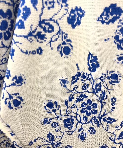 Needles（ニードルズ）Needles (ニードルズ) STUDIOUS (ステュディオス) 別注総柄トラックパンツ ブルー サイズ:XSの古着・服飾アイテム