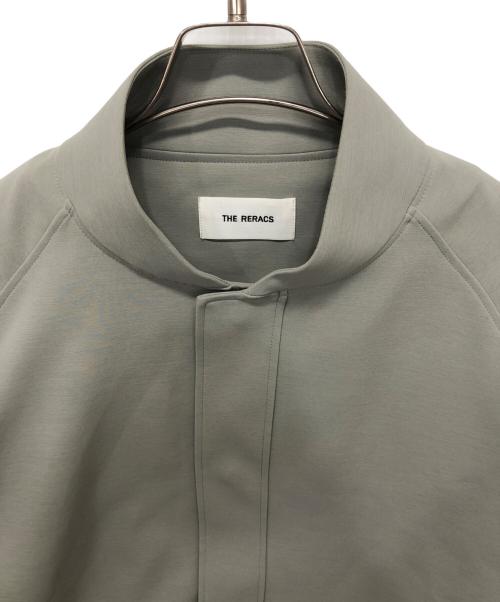 THE RERACS（ザ リラクス）THE RERACS (ザ リラクス) MA-1 SHIRTS BLOUSON グレー サイズ:46の古着・服飾アイテム