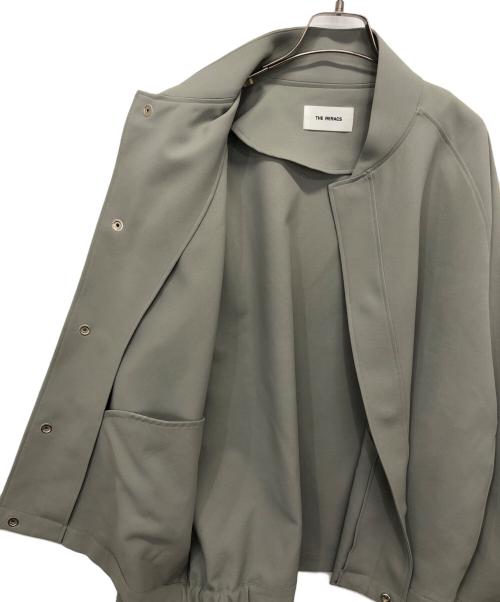 THE RERACS（ザ リラクス）THE RERACS (ザ リラクス) MA-1 SHIRTS BLOUSON グレー サイズ:46の古着・服飾アイテム