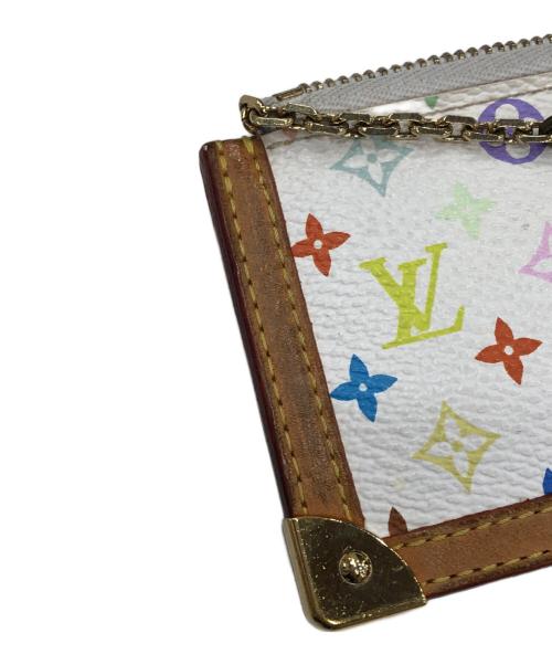 LOUIS VUITTON（ルイ ヴィトン）LOUIS VUITTON (ルイ ヴィトン) M92655 コインケース/小銭入れ ホワイトの古着・服飾アイテム