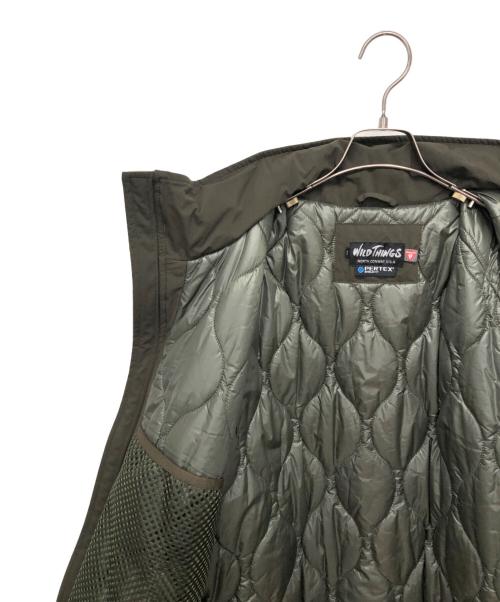 WILD THINGS（ワイルドシングス）WILD THINGS (ワイルドシングス) ESTNATION (エストネーション) 別注中綿ジャケット グリーン サイズ:Ｍの古着・服飾アイテム