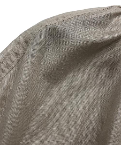 Noble（ノーブル）Noble (ノーブル) リネンライクシアーギャザーブルゾン ベージュ サイズ:Fの古着・服飾アイテム