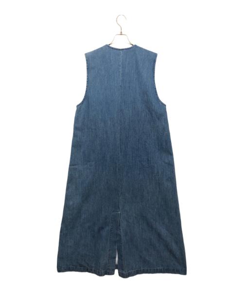 BEARDSLEY（ビアズリー）BEARDSLEY (ビアズリー) デニムジャンスカ インディゴ サイズ:Fの古着・服飾アイテム