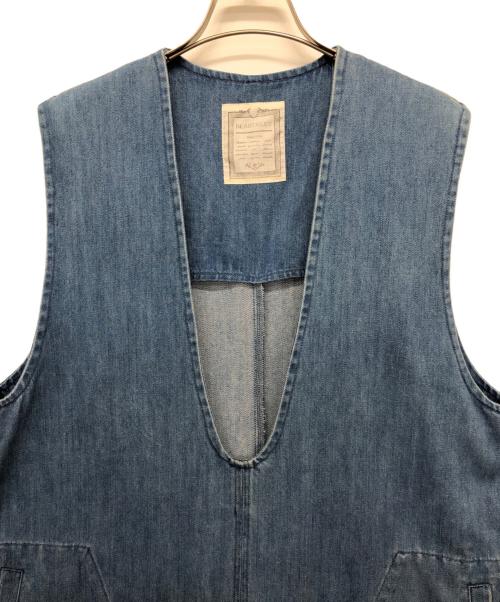 BEARDSLEY（ビアズリー）BEARDSLEY (ビアズリー) デニムジャンスカ インディゴ サイズ:Fの古着・服飾アイテム