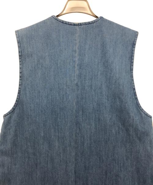 BEARDSLEY（ビアズリー）BEARDSLEY (ビアズリー) デニムジャンスカ インディゴ サイズ:Fの古着・服飾アイテム