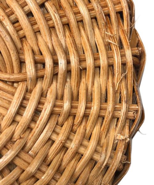 VIOLAd'ORO（ヴィオラドーロ）VIOLAd'ORO (ヴィオラドーロ) カゴバッグ ベージュの古着・服飾アイテム