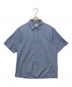 MXPエムエックスピー）の古着「ショートスリーブスタンダードオックスフォードボックスシャツ」｜ブルー