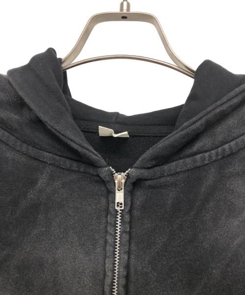 EPTM（エピトミ）EPTM (エピトミ) SUN FADED CROPPED ZIP UP HOODIE ブラック サイズ:Sの古着・服飾アイテム