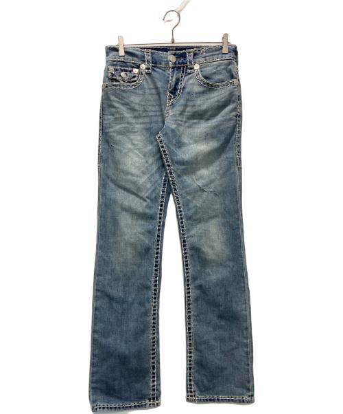 TRUE RELIGION（トゥルー レリジョン）TRUE RELIGION (トゥルー レリジョン) デニムパンツ/ビリー スーパーTフラップ スカイブルー サイズ:28の古着・服飾アイテム