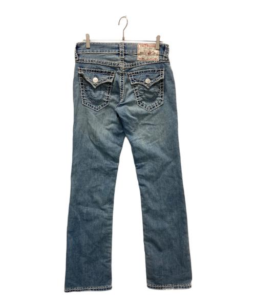 TRUE RELIGION（トゥルー レリジョン）TRUE RELIGION (トゥルー レリジョン) デニムパンツ/ビリー スーパーTフラップ スカイブルー サイズ:28の古着・服飾アイテム