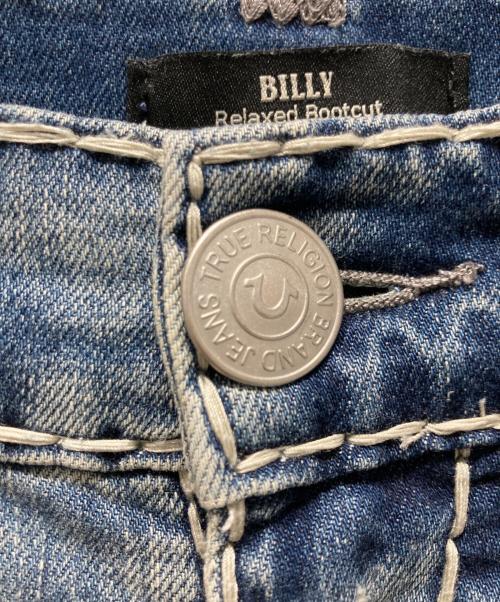 TRUE RELIGION（トゥルー レリジョン）TRUE RELIGION (トゥルー レリジョン) デニムパンツ/ビリー スーパーTフラップ スカイブルー サイズ:28の古着・服飾アイテム
