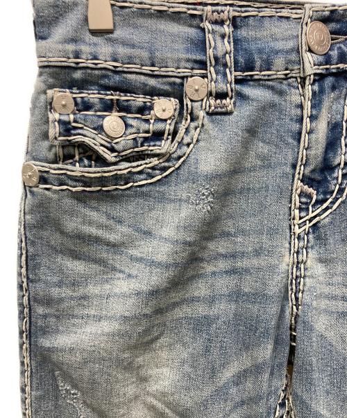 TRUE RELIGION（トゥルー レリジョン）TRUE RELIGION (トゥルー レリジョン) デニムパンツ/ビリー スーパーTフラップ スカイブルー サイズ:28の古着・服飾アイテム