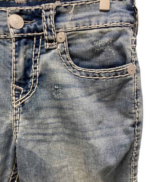 TRUE RELIGION（トゥルー レリジョン）TRUE RELIGION (トゥルー レリジョン) デニムパンツ/ビリー スーパーTフラップ スカイブルー サイズ:28の古着・服飾アイテム