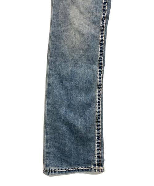 TRUE RELIGION（トゥルー レリジョン）TRUE RELIGION (トゥルー レリジョン) デニムパンツ/ビリー スーパーTフラップ スカイブルー サイズ:28の古着・服飾アイテム