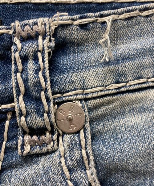 TRUE RELIGION（トゥルー レリジョン）TRUE RELIGION (トゥルー レリジョン) デニムパンツ/ビリー スーパーTフラップ スカイブルー サイズ:28の古着・服飾アイテム