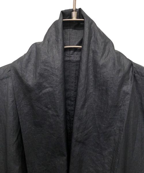 ISSEY MIYAKE MEN（イッセイミヤケメン）ISSEY MIYAKE MEN (イッセイミヤケメン) 80sヴィンテージナイロンダブルジャケット ブラック サイズ:Mの古着・服飾アイテム