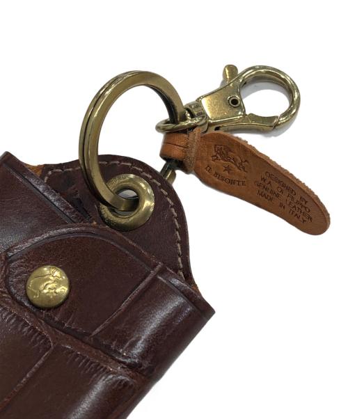 IL BISONTE（イル ビゾンテ）IL BISONTE (イル ビゾンテ) キーケース ブラウンの古着・服飾アイテム