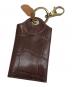 IL BISONTE (イル ビゾンテ) キーケース ブラウン：4000円