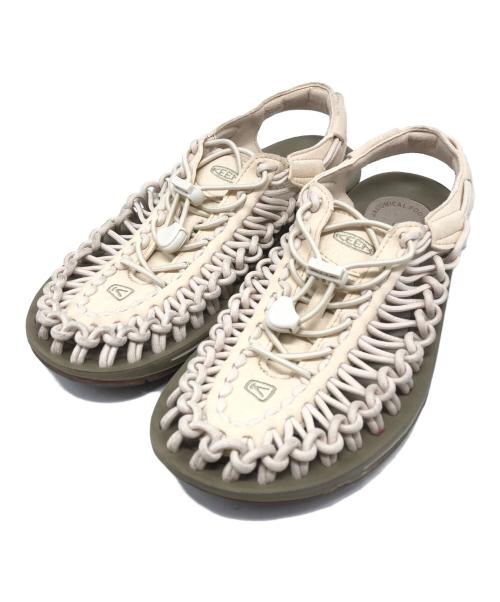 KEEN（キーン）KEEN (キーン) UNEEK/ユニーク ベージュ サイズ:24㎝の古着・服飾アイテム