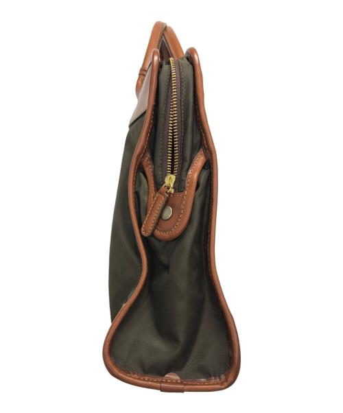 Felisi（フェリージ）Felisi (フェリージ) ビジネスバッグ カーキ×ブラウンの古着・服飾アイテム