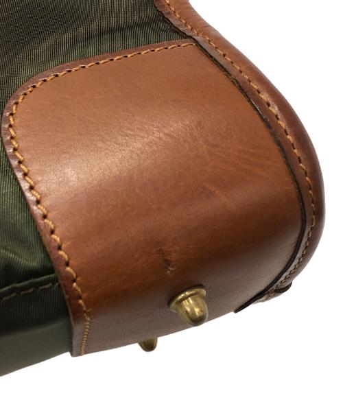 Felisi（フェリージ）Felisi (フェリージ) ビジネスバッグ カーキ×ブラウンの古着・服飾アイテム