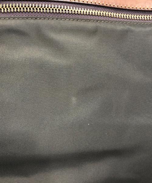 Felisi（フェリージ）Felisi (フェリージ) ビジネスバッグ カーキ×ブラウンの古着・服飾アイテム